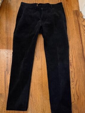 Vineyard Vines Black Corduroy Pants